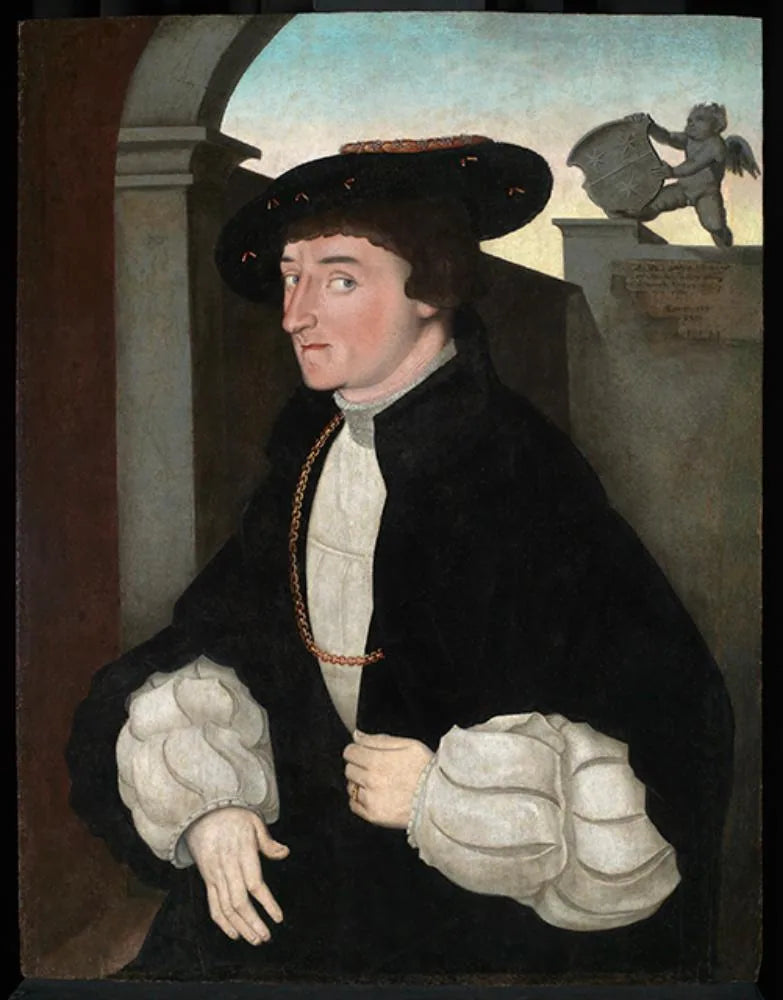 Porträtt av greve Georg I av Erbach - Hans Baldung Grien