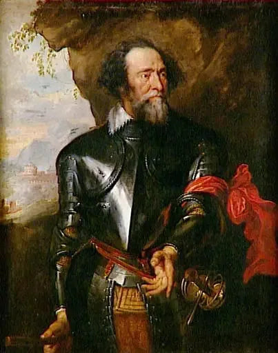Porträtt av greve Henri de Berghe - Antoine van Dyck