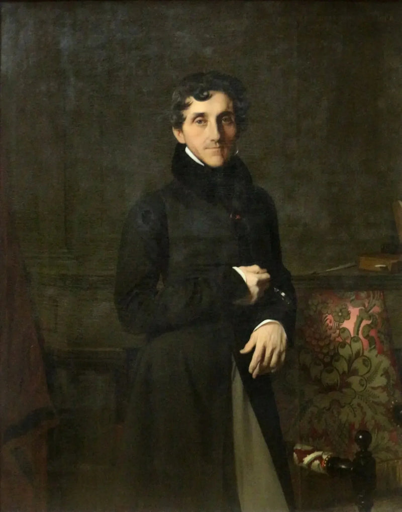 Porträtt av greven Louis-Mathieu Molé - Jean-Auguste-Dominique Ingres