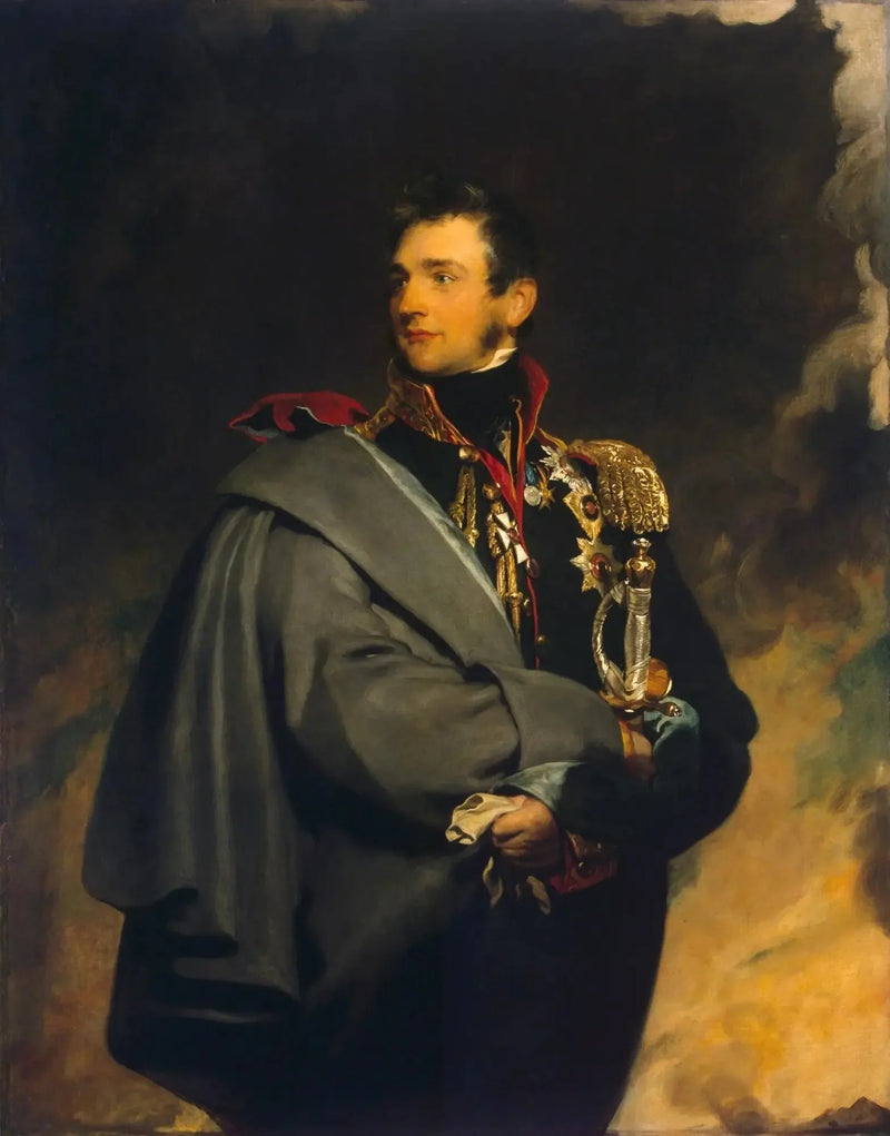 Porträtt av greve Mikhaïl S. Vorontsov (1782-1856) - Thomas Lawrence