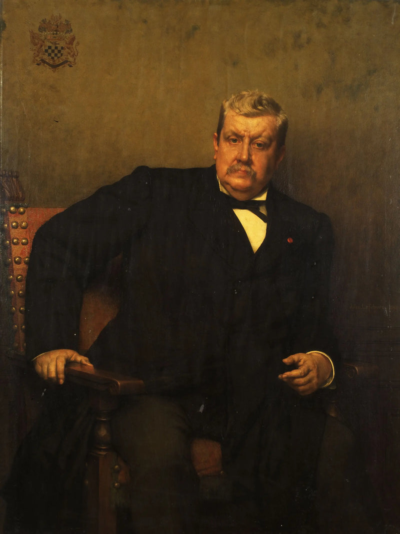 Porträtt av greve Oswald de Kerchove de Denterghem - Jules Lefebvre