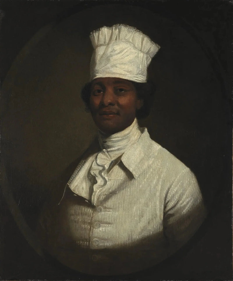 Porträtt av kockens av George Washington - Gilbert Stuart