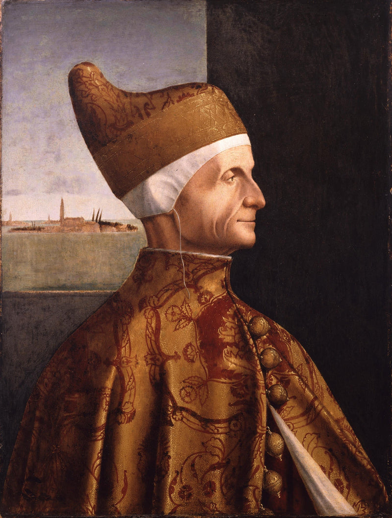 Porträtt av doge Leonardo Loredan - Vittore Carpaccio