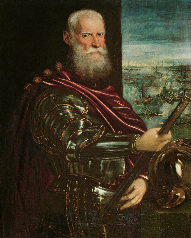 Porträtt av dogen Sébastien Venier - Jacopo Tintoretto