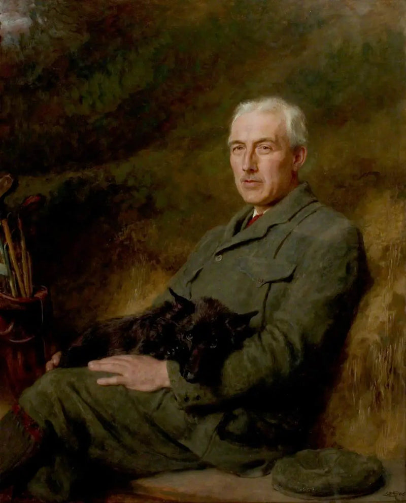 Porträtt av Dr Frank Clowes - Briton Rivière
