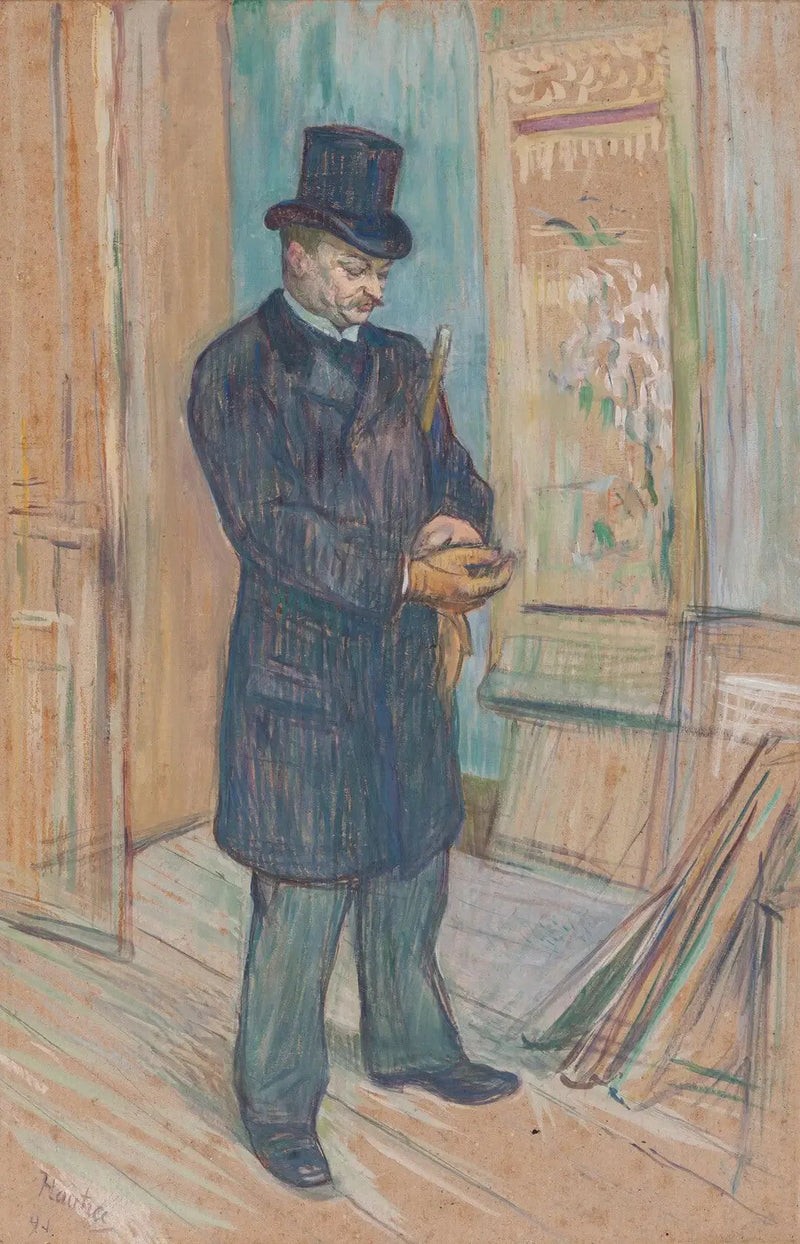 Porträtt av Dr Henri Bourges - Henri de Toulouse-Lautrec
