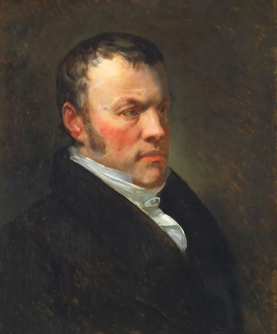 Porträtt av Dr Johann Gaspar Spurzheim - Ary Scheffer