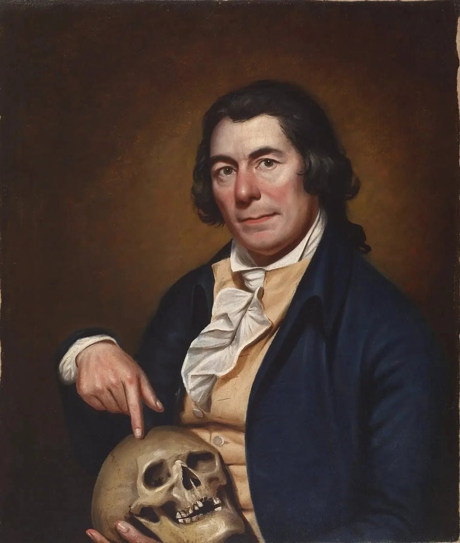 Porträtt av Dr Meer - Rembrandt Peale