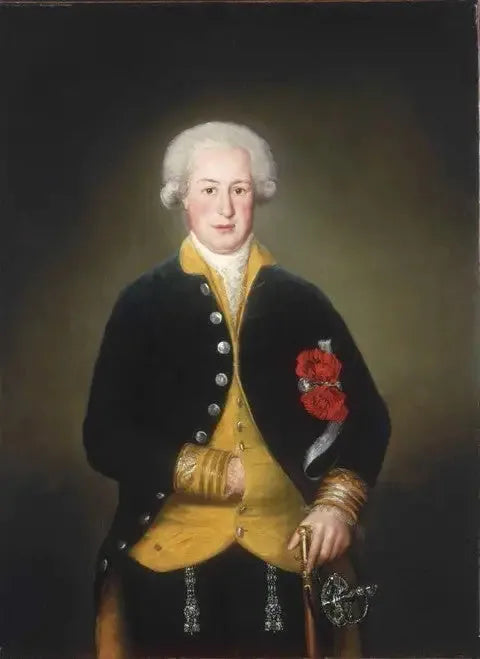 Porträtt av hertigen av Osuna - Francisco de Goya