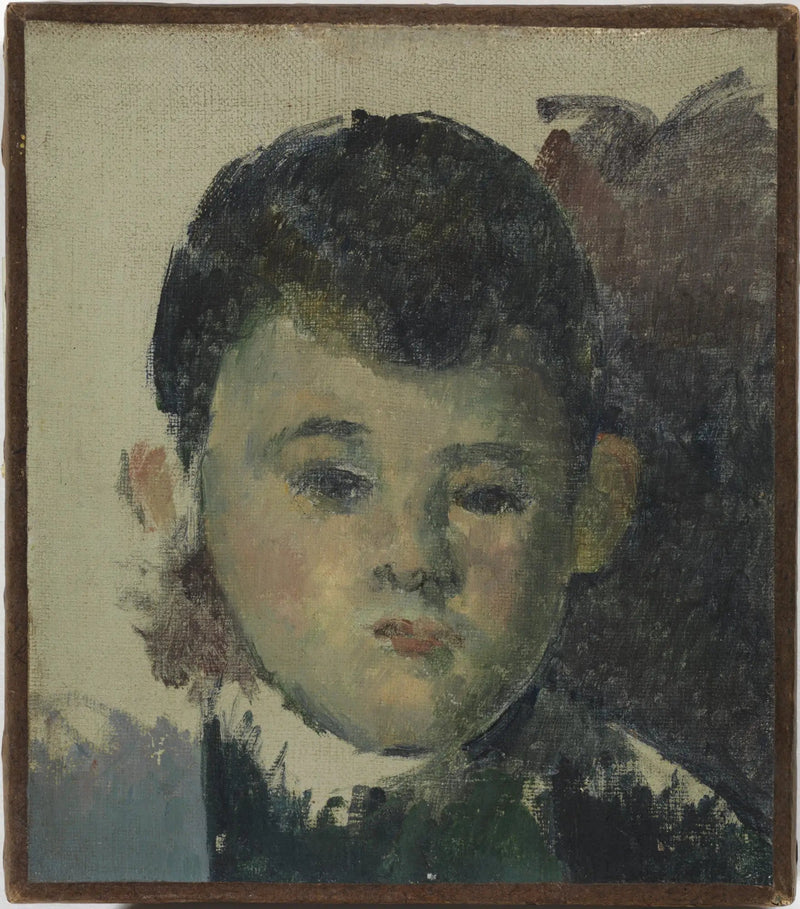 Porträtt av konstnärens son - Paul Cézanne