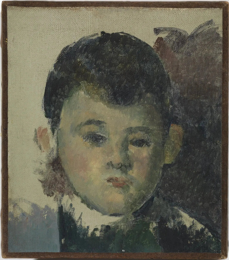 Porträtt av konstnärens son - Paul Cézanne