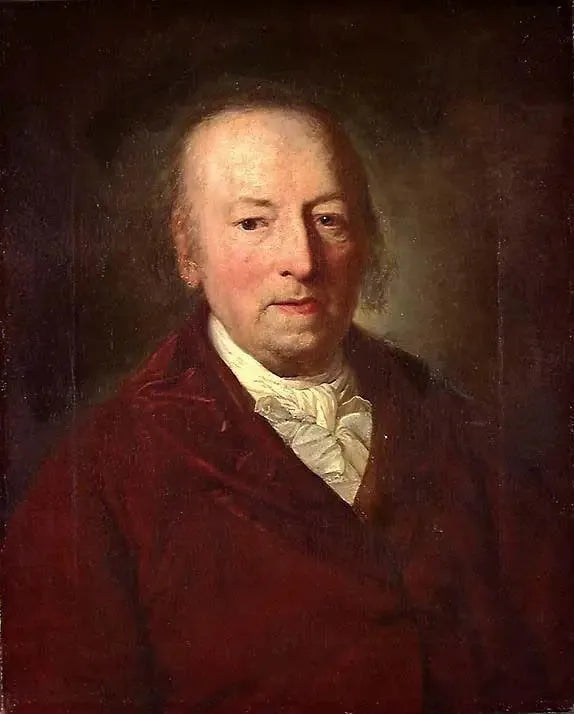 Porträtt av Freiherr von Lindemann-Just - Anton Graff