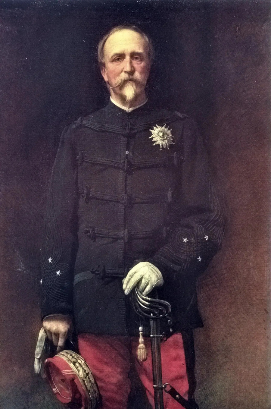 Porträtt av general Henri d'Orléans, hertigen av Aumale (1880) - Léon Bonnat
