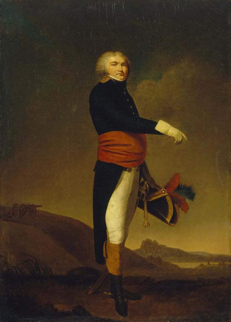 Porträtt av general J.-B. Kléber - Louis-Léopold Boilly
