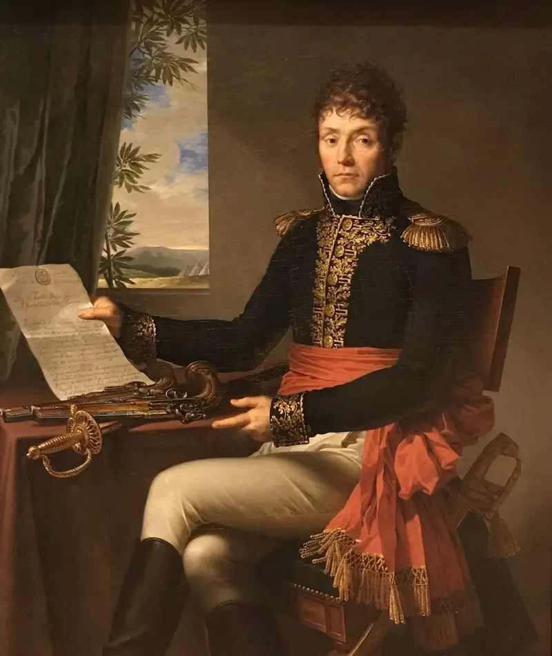 Porträtt av general Lemoine - Charles Meynier