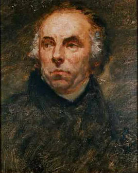 Porträtt av den engelska gravören Reynolds - Ary Scheffer