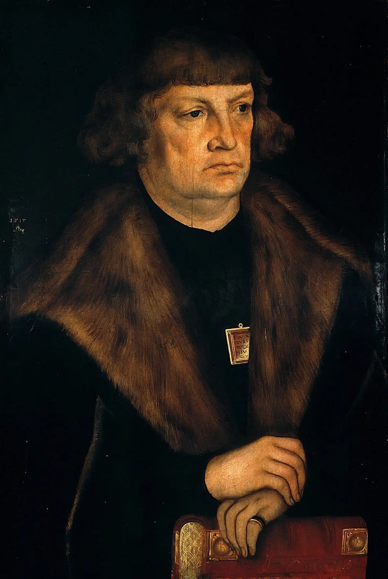 Porträtt av borgmästaren i Weißenfels - Lucas Cranach den äldre