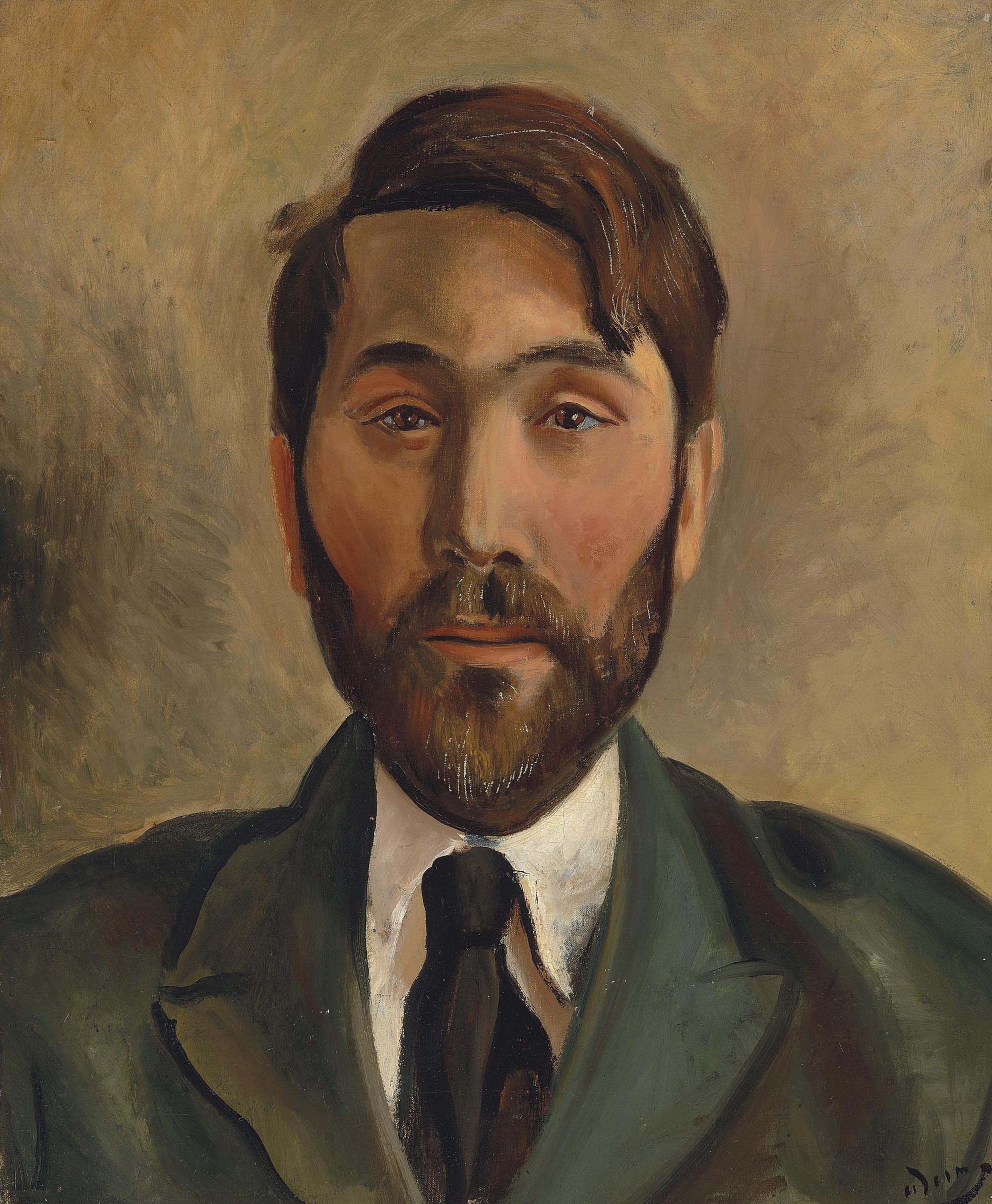 Portrait du marchand Léopold Zborowski - André Derain
