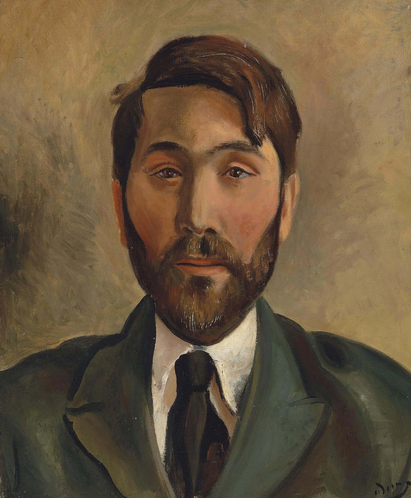 Handelsmannens porträtt Léopold Zborowski - André Derain