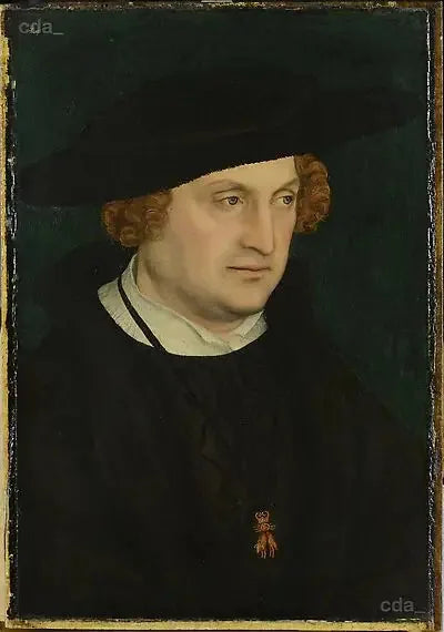 Porträtt av markisen Jean av Brandenburg-Ansbach - Lucas Cranach den äldre