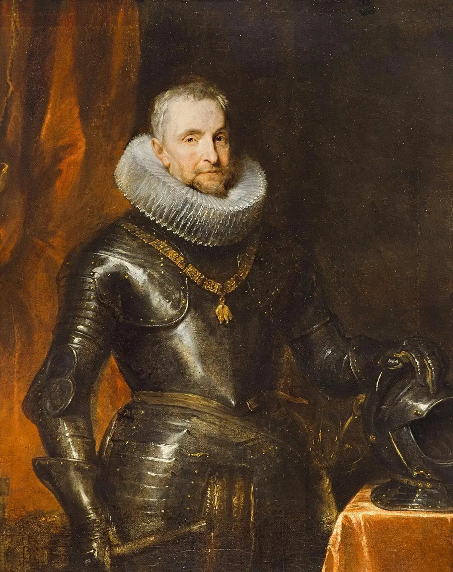 Porträtt av markisen Ambrogio Spinola (1569-1630) - Antoine van Dyck
