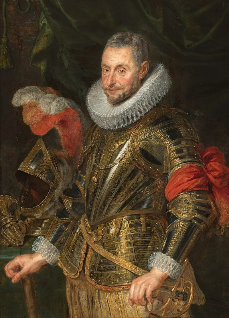 Porträtt av markisen Ambrogio Spinola - Peter Paul Rubens