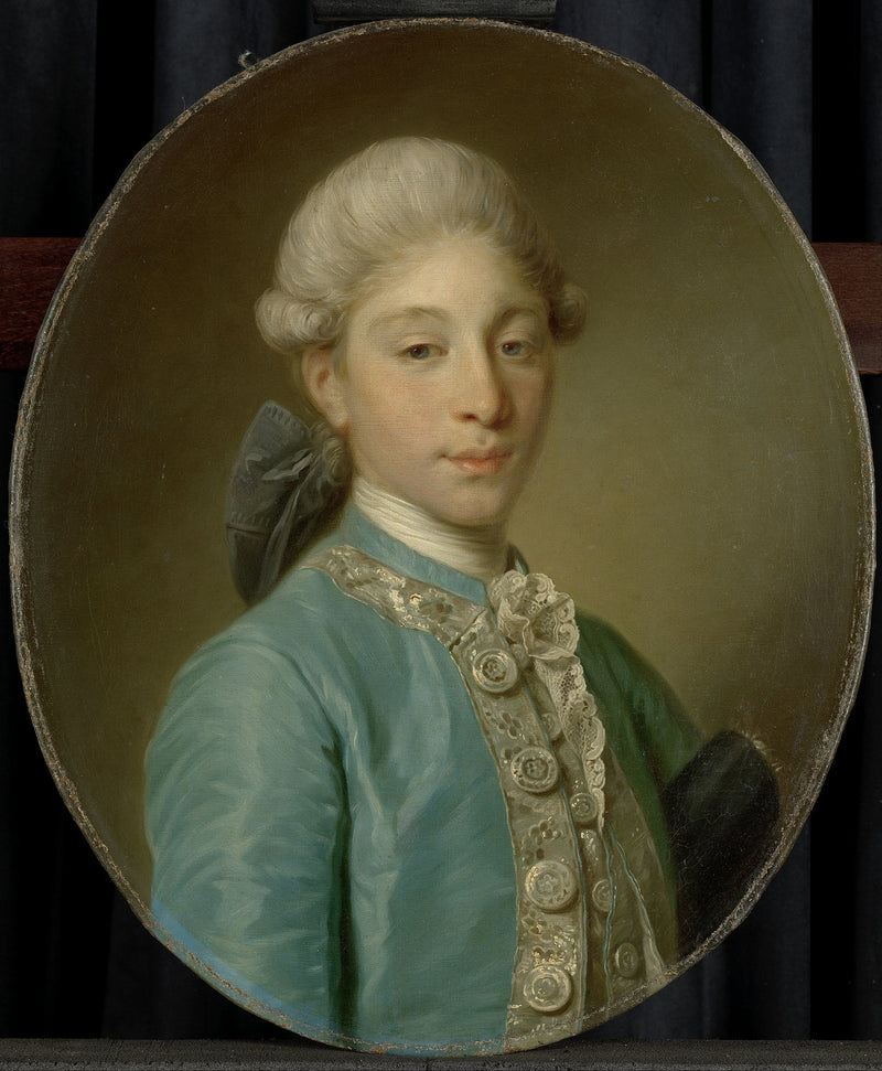 Porträtt av markisen de Saint-Paul - Jean-Baptiste Greuze