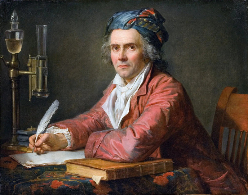 Porträtt av läkaren Alphonse Leroy - Jacques-Louis David