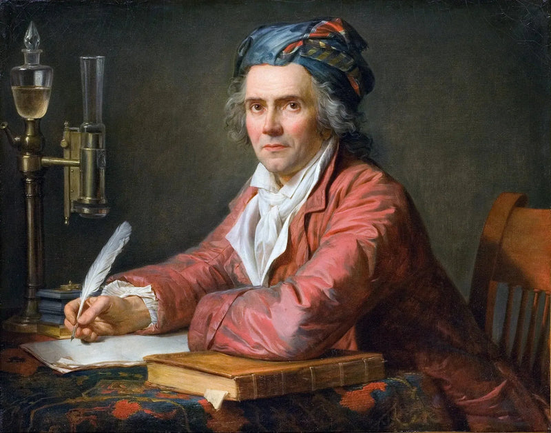 Porträtt av läkaren Alphonse Leroy - Jacques-Louis David