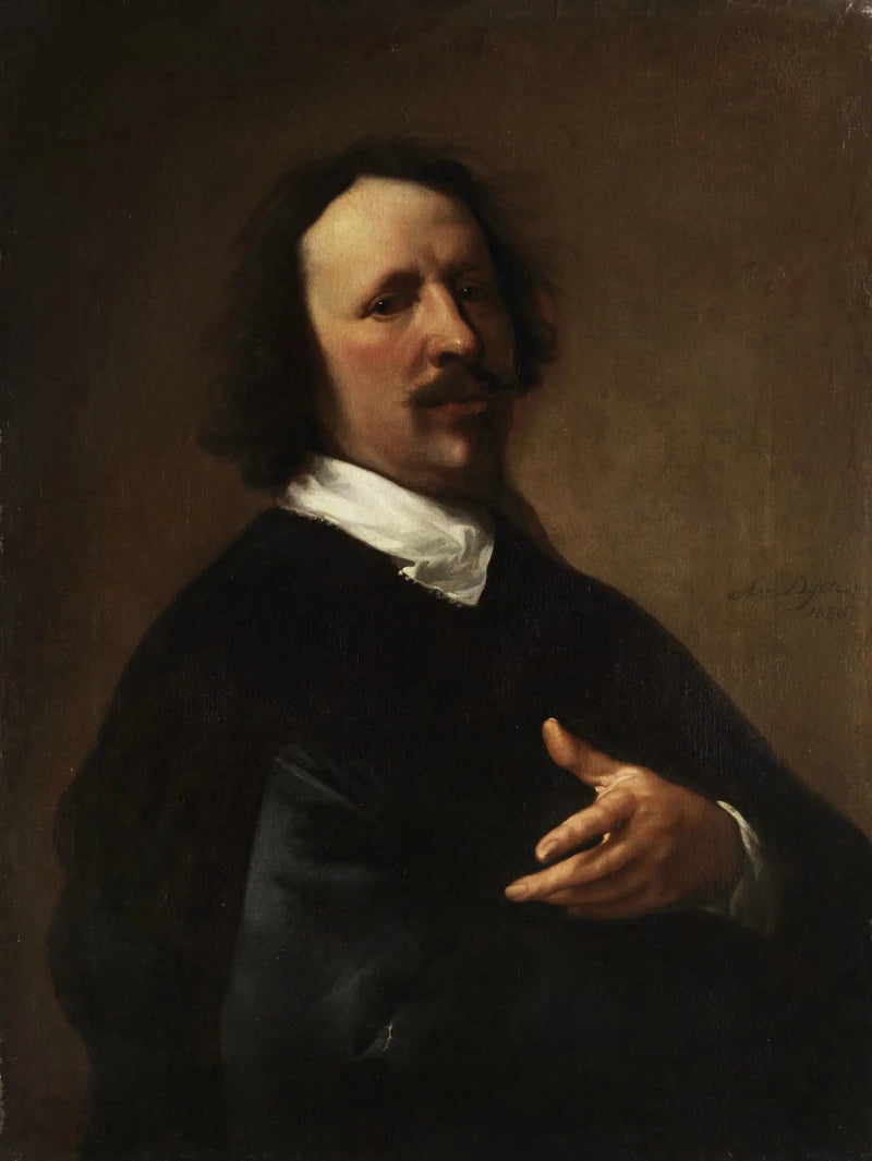Porträtt av målaren Caspar de Crayer (1584 - 1669). - Antoine van Dyck