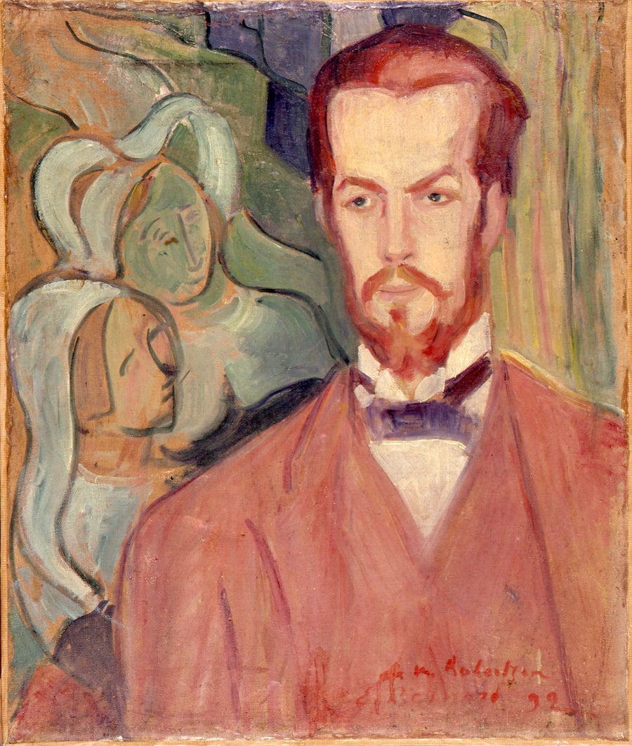 Porträtt av konstnären Éric Forbes-Robertson - Émile Bernard