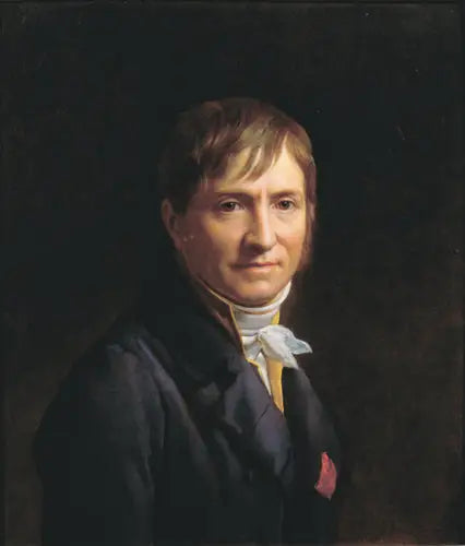 Porträtt av målaren Redouté - François Gérard