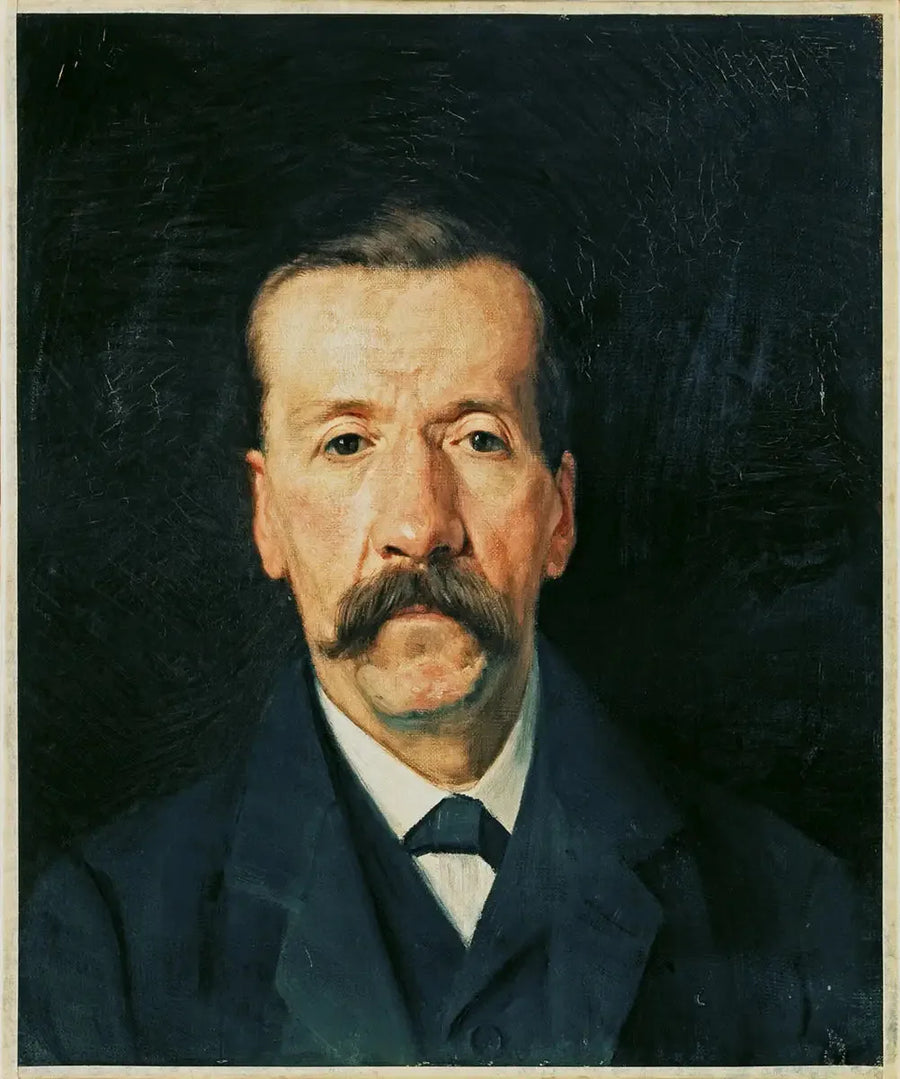 Porträtt av konstnärens far - Félix Vallotton