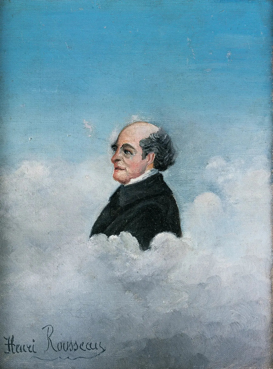 Porträtt av konstnärens far - Henri Rousseau