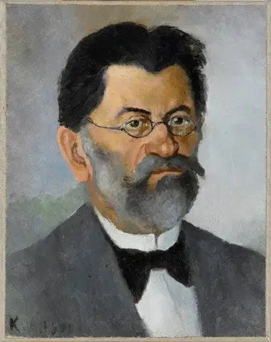 Porträtt av konstnärens far - Kazimir Malevich