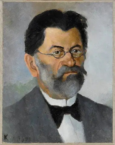 Portrait du père de l’artiste - Kazimir Malevich - Alpha Reproduction