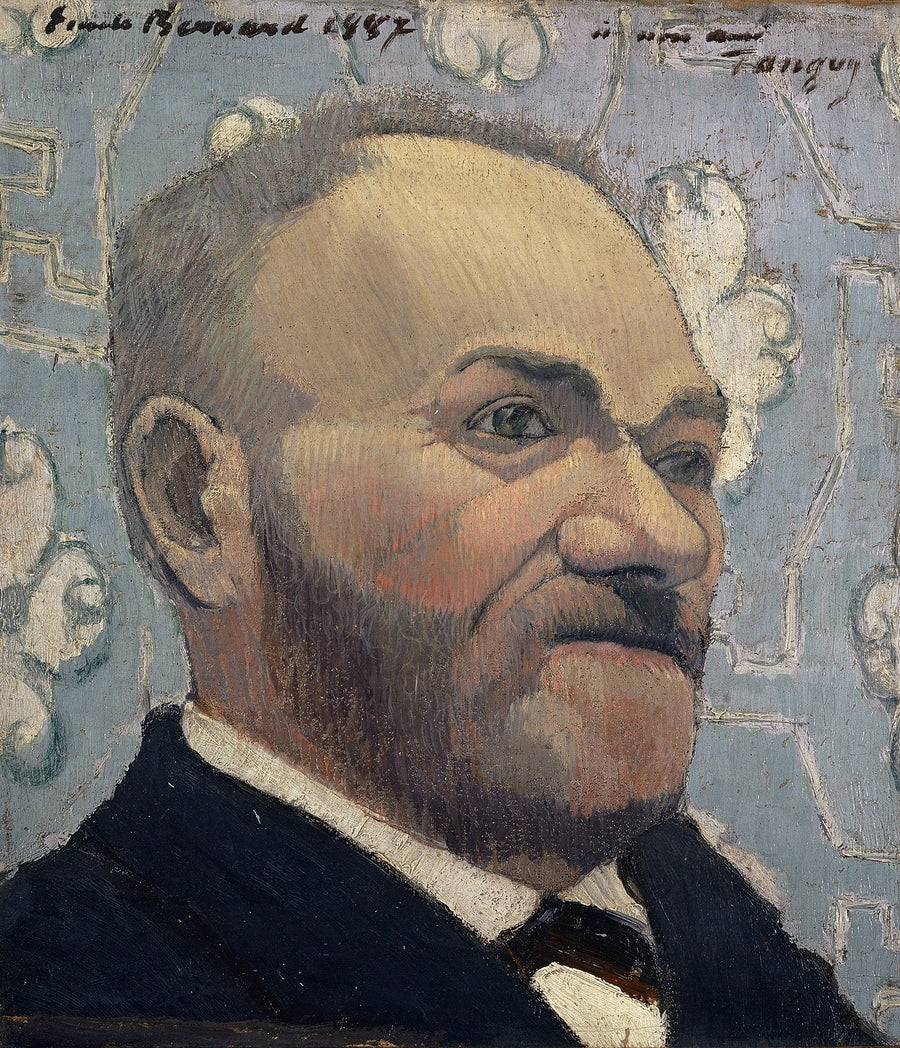 Porträtt av far Tanguy - Émile Bernard