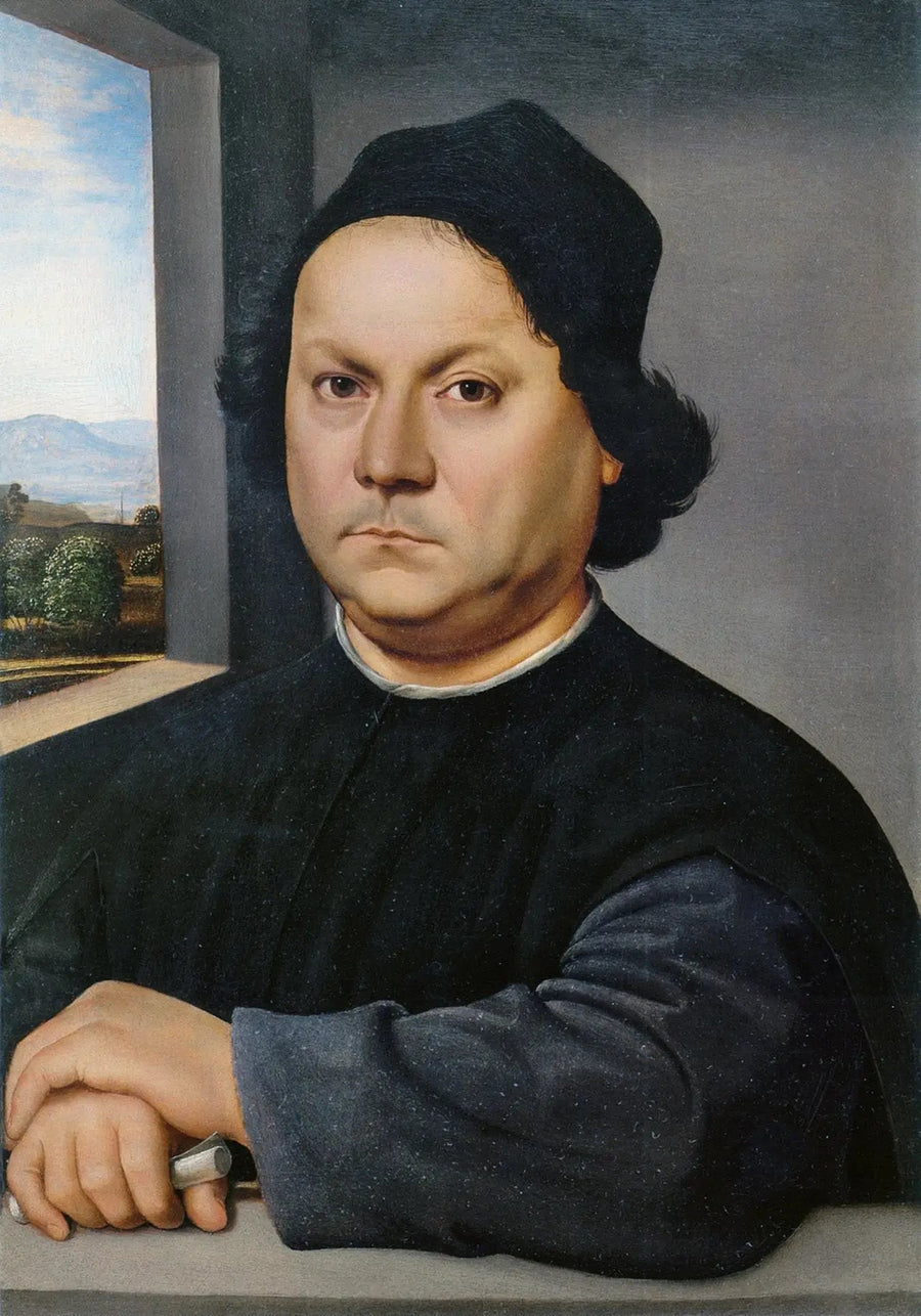 Porträtt av Pérugin - Raphael Sanzio