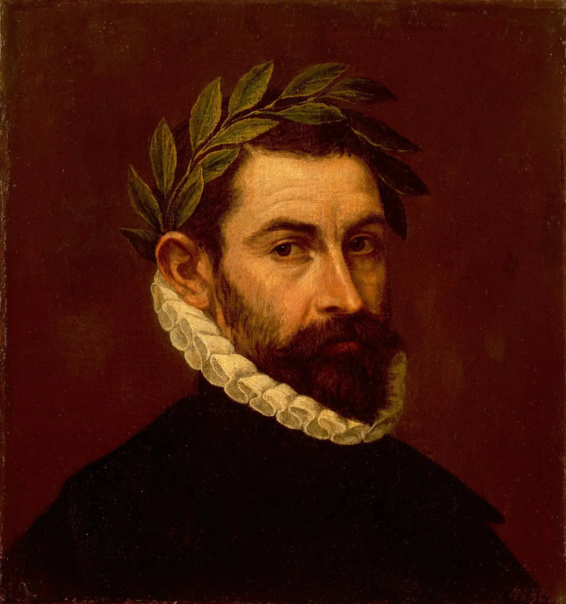 Porträtt av poeten Alonso Ercilla y Zuniga - El Greco