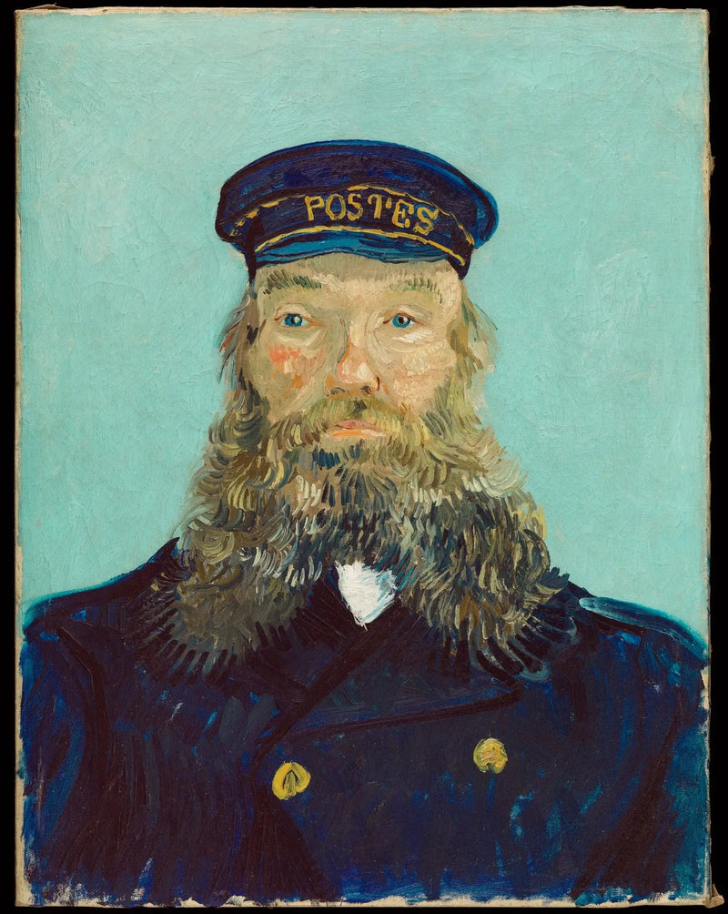 Porträtt av brevbäraren Joseph Roulin - Vincent van Gogh