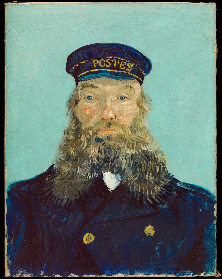 Porträtt av brevbäraren Joseph Roulin - Vincent van Gogh