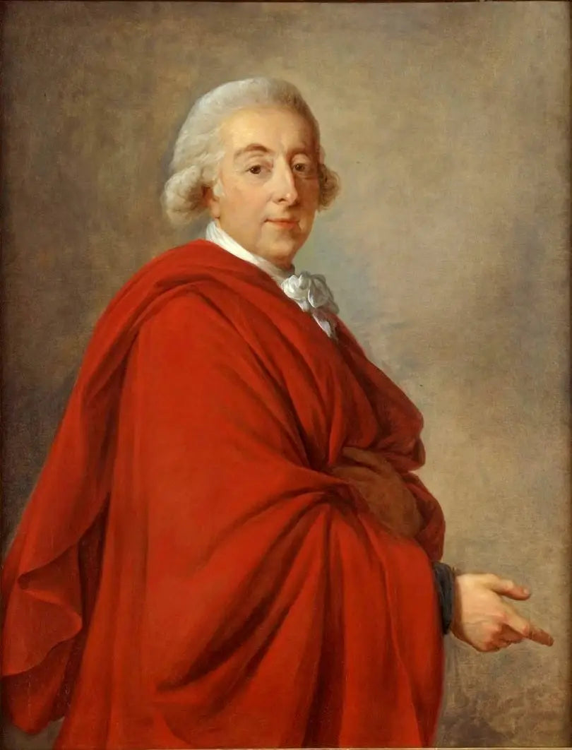 Porträtt av prins Adam Casimir Czartoryski (1734-1823) - Élisabeth Vigée Le Brun