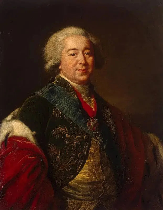 Porträtt av prins Alexandre Kourakine - Élisabeth Vigée Le Brun