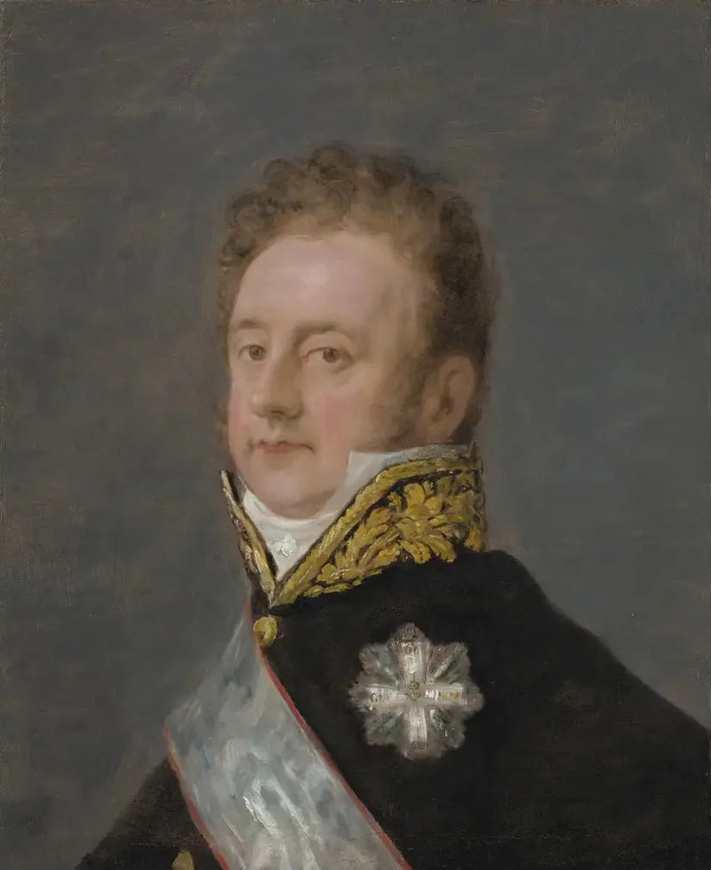 Porträtt av prins Aloys Wenzel von Kaunitz-Rietberg - Francisco de Goya