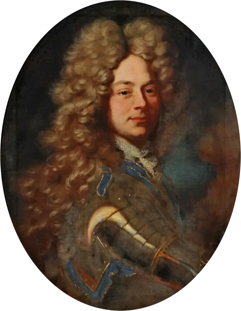 Porträtt av prins Johann-Wilhelm av Sachsen-Gotha - Hyacinthe Rigaud