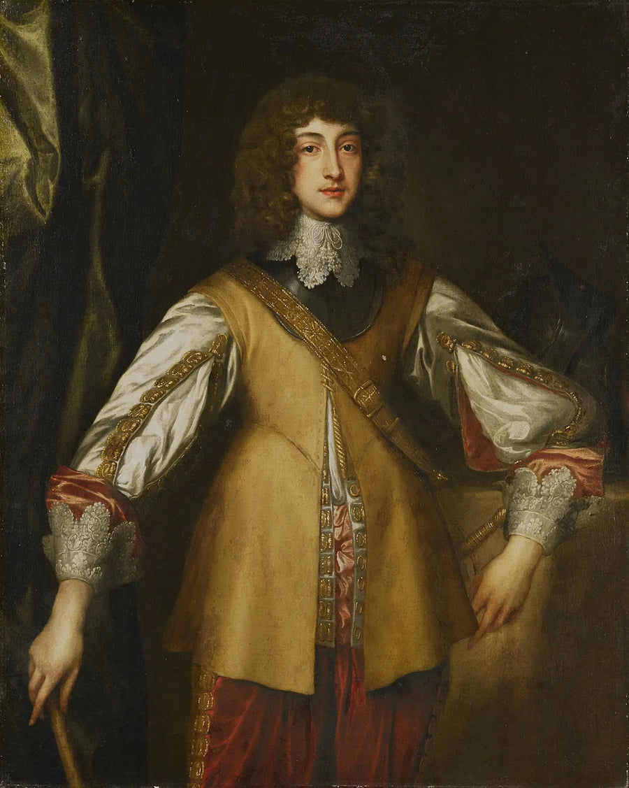 Porträtt av prins Rupert (1619-1682), kurfurste av Rhendalen - Antoine van Dyck