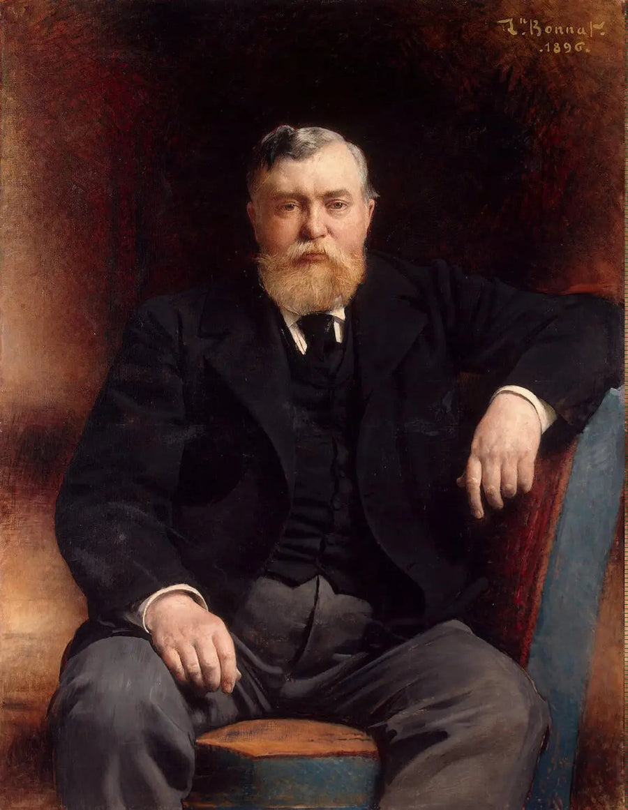 Porträtt av prins Viatcheslav Tenishev - Léon Bonnat