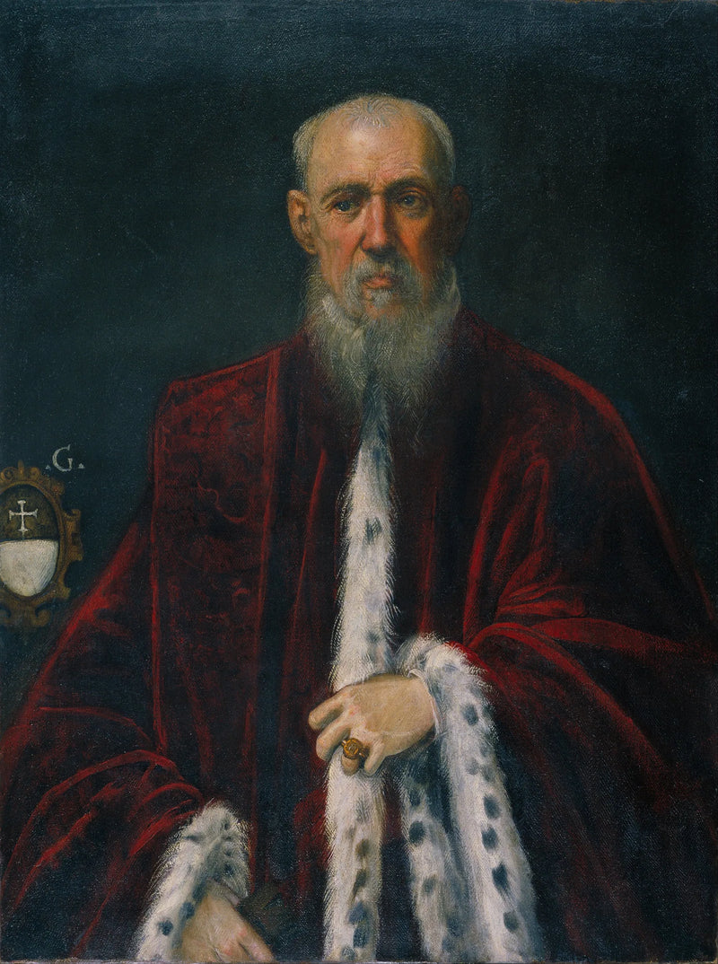 Porträtt av åklagare Alessandro Gritti - Jacopo Tintoretto