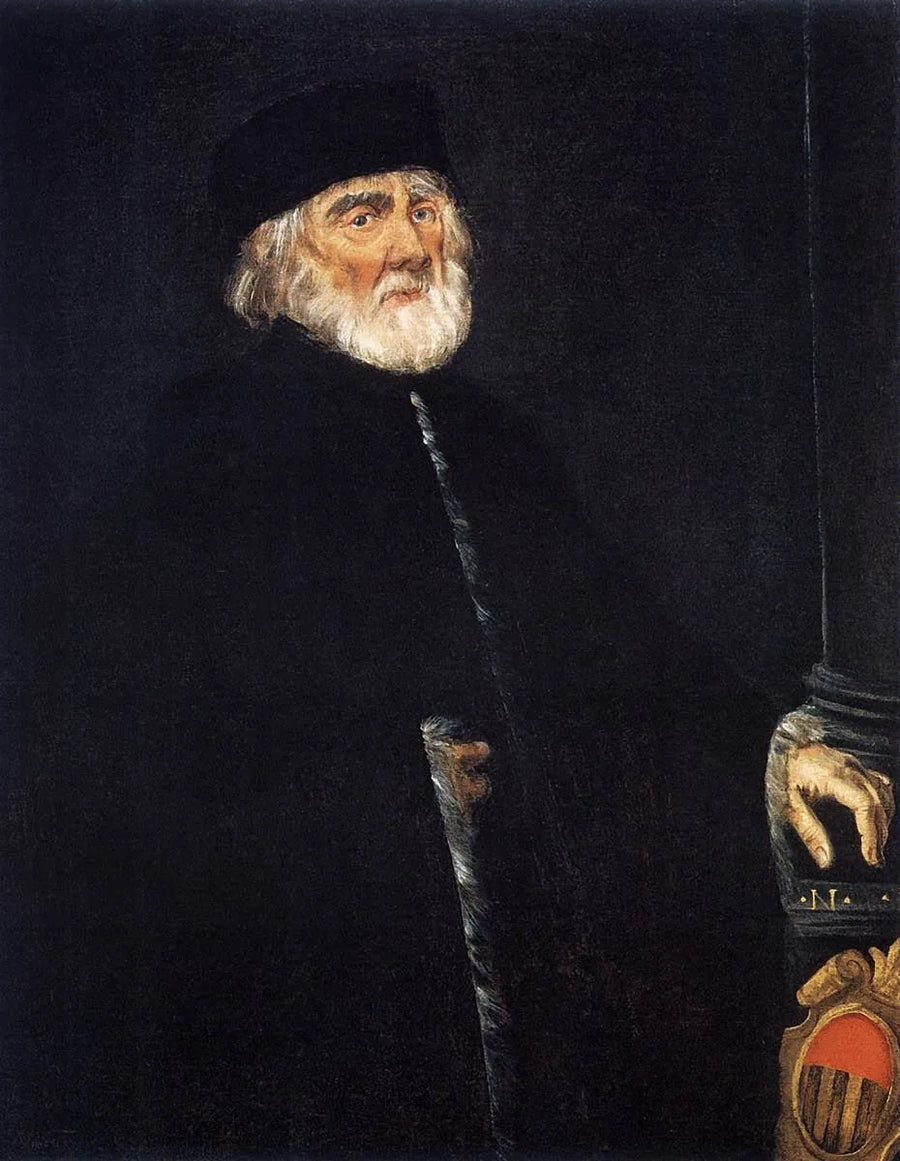 Porträtt av åklagare Nicolo Priuli - Jacopo Tintoretto