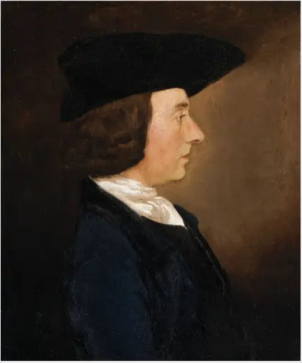 Porträtt av reverend Humphry Gainsborough (1718-1776), bror till konstnären - Thomas Gainsborough